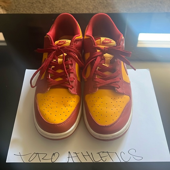 Nike Dunk Low Midas Gold Sz 10 - Picture 1 of 2